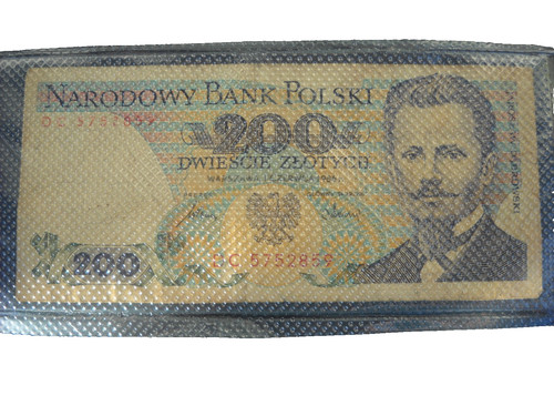 Banknote 1986 polen 200 - polen,