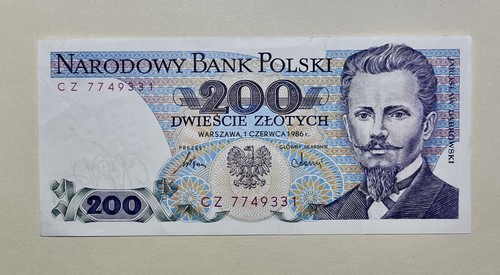 Polen 200 zlotych banknote - polen,