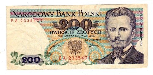 Polen banknote 200 - polen,