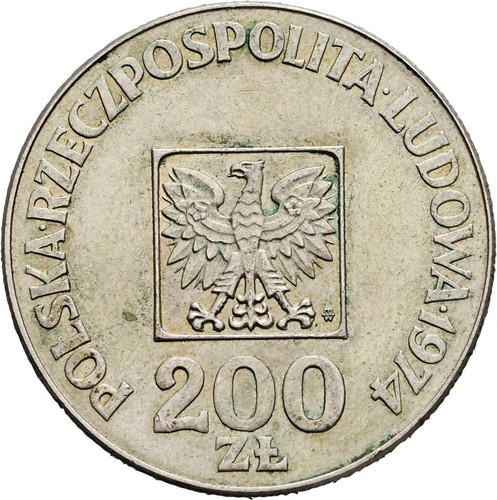 Polen 200 zlotych 1974 30 - polen,, 1974,
