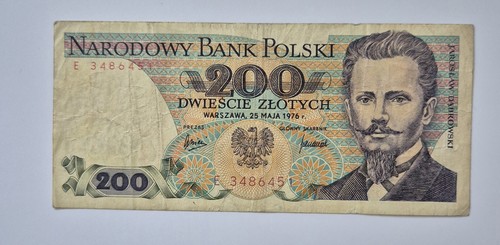 Polen banknote 200 - polen,