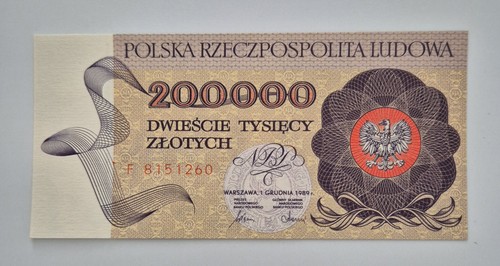 Polen banknote 200 000 - 200,